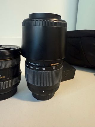 Kit Cámara Réflex Nikon D3300 y objetivos