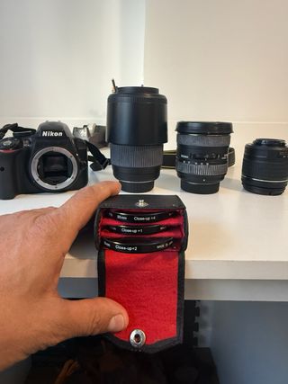 Kit Cámara Réflex Nikon D3300 y objetivos