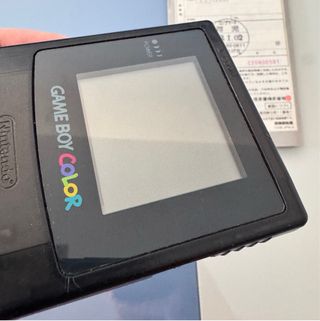 Nintendo Game Boy Color Clear Black Aiden GBC Jap