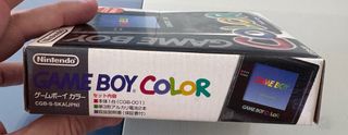Nintendo Game Boy Color Clear Black Aiden GBC Jap