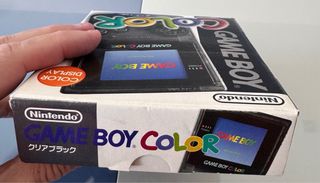 Nintendo Game Boy Color Clear Black Aiden GBC Jap