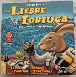 Juego de mesa La liebre y la tortuga