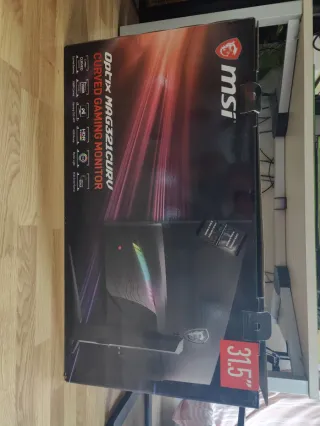 Monitor 4k Gaming MSI Optix MAG321CURV 32