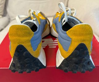 Zapatillas New Balance 327 Azul/Amarillo