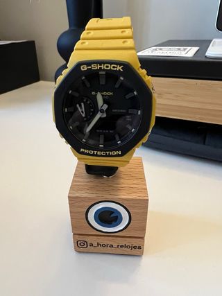 Reloj Casio G-Shock Negro y Amarillo