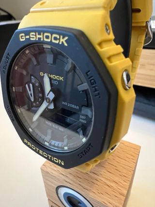 Reloj Casio G-Shock Negro y Amarillo