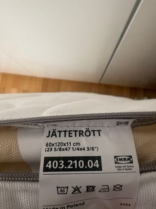 Colchón cuna 60x120