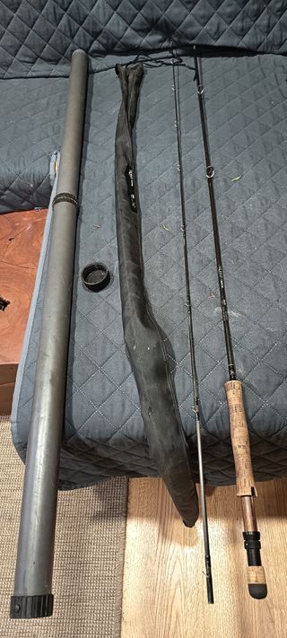 Caña de pesca a mosca