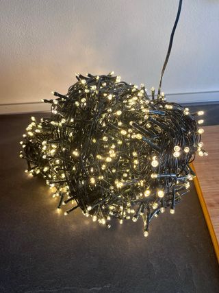 Filo Luci 960 LED Bianco Caldo 48m