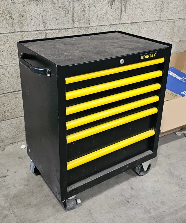 Carro de herramientas Stanley Negro/Amarillo
