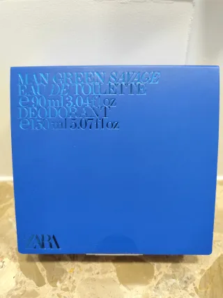 Estuche Zara Man Green Savage Eau de Toilette