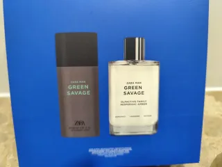 Estuche Zara Man Green Savage Eau de Toilette