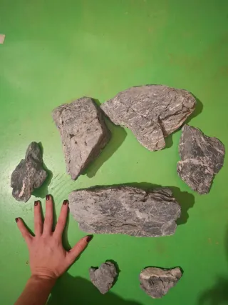 Rocas decorativas acuario estanque jardín