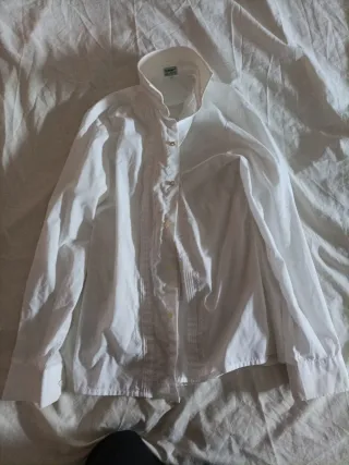 Camisa comunión adolescente blanca