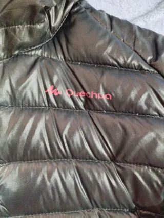 Cazadora acolchada mujer reversible