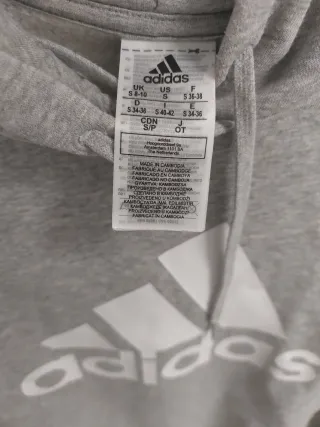 Sudadera Adidas Gris mujer talla S