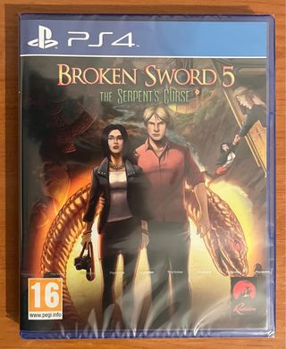 Precintado. PS4 Broken Sword 5,  La maldición.