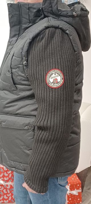 Cazadora Norway Hombre Negra