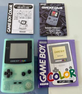 Nintendo Game Boy Color Ice Blue GameBoy GB Jap