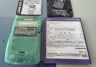 Nintendo Game Boy Color Ice Blue GameBoy GB Jap