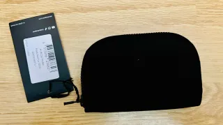 Monedero Alpaka Hub Zip Pocket Negro