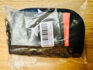 Monedero Alpaka Hub Zip Pocket Negro