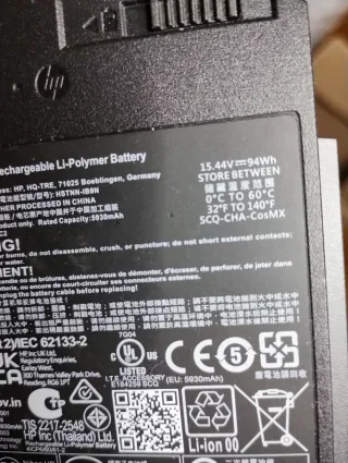 Batteria Originale HP ZBook Fury 15/17 G7 G8 L8621