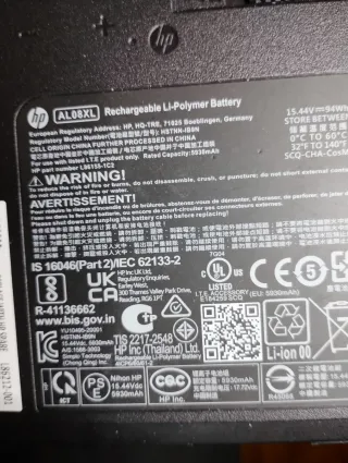 Batteria Originale HP ZBook Fury 15/17 G7 G8 L8621