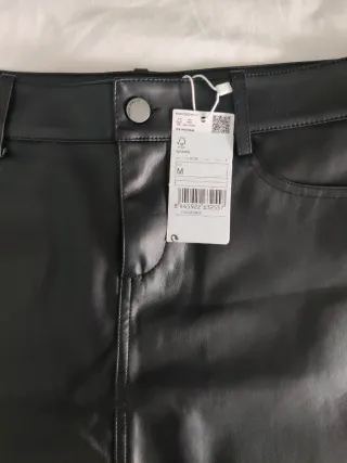 Falda Mango Negra Talla M