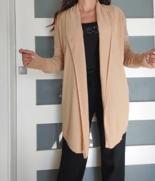 Maxinpull Cardigan Beige Taglia Unica