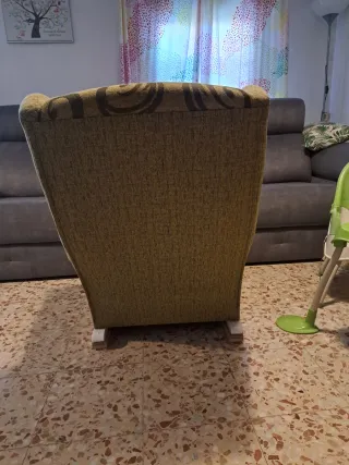 Mecedora lactancia con estampado