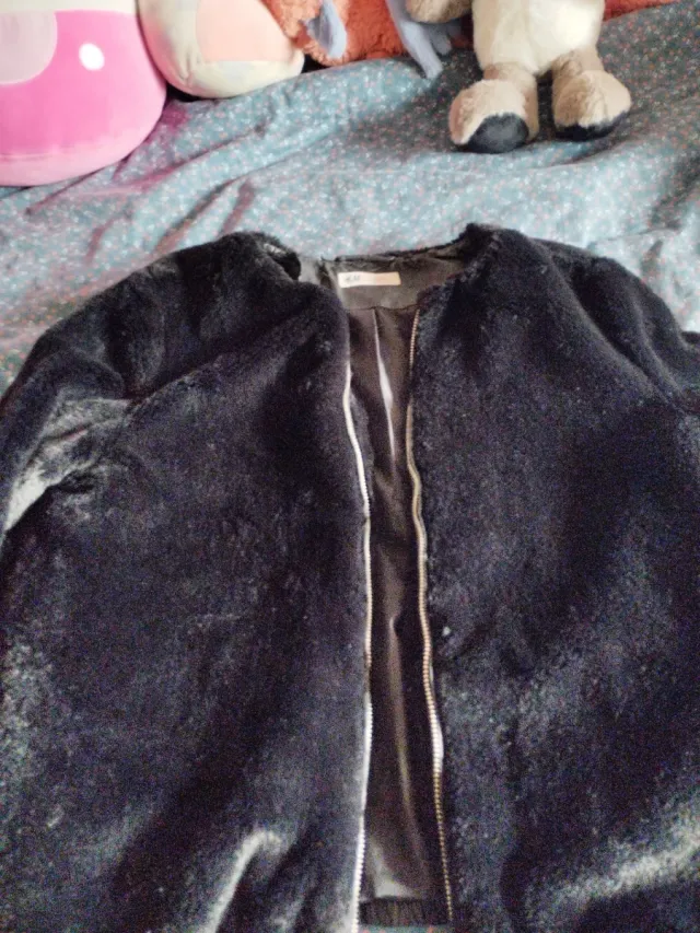 Chaqueta pelo suave moderna