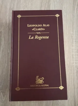 Libro la Regenta en tapa dura