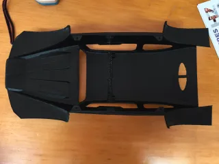 Carrocería Crawler Negra