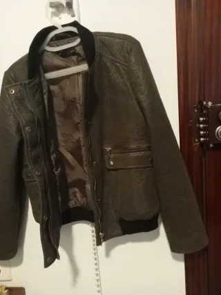 Chaqueta Bomber Mujer verde