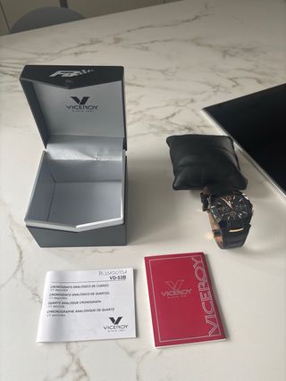 Reloj Viceroy Fernando Alonso Negro/Dorado