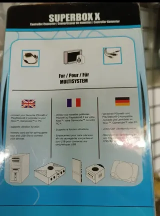 Adaptador Superbox X PS2/GC/Xbox