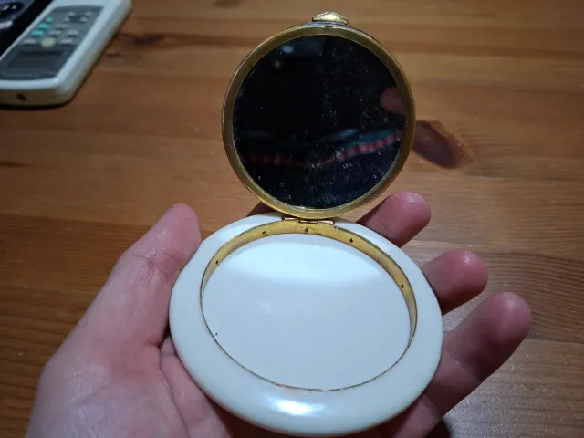 Polvere vintage con motivi animali