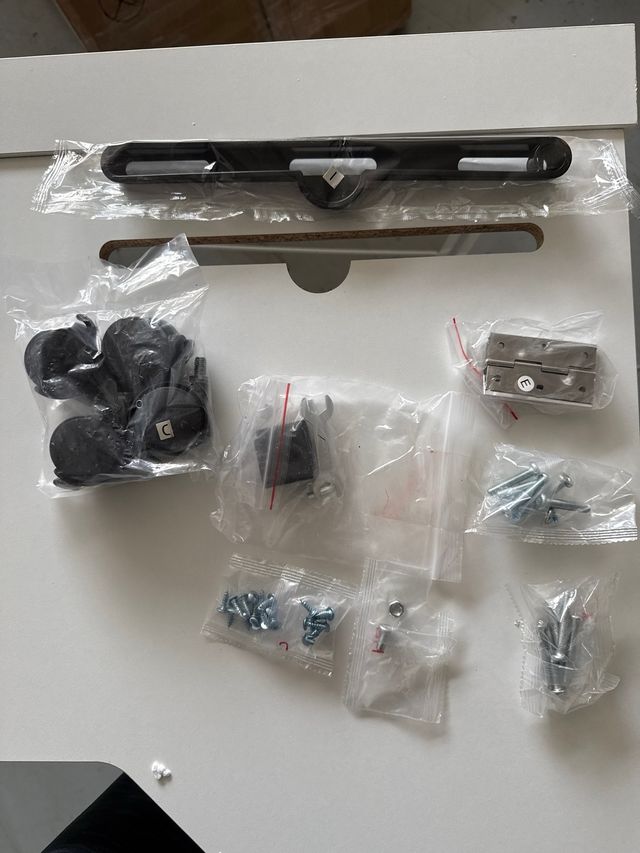 Escritorio blanco 90x47cm