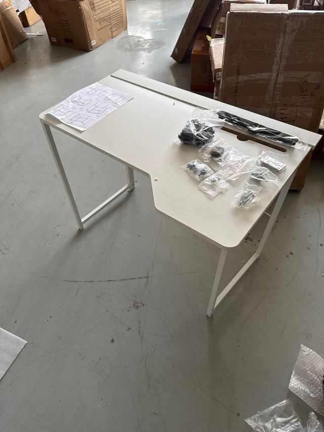 Escritorio blanco 90x47cm