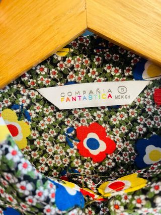 Camisa Minueto Mujer Manga Larga Estampada