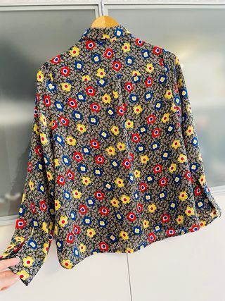 Camisa Minueto Mujer Manga Larga Estampada