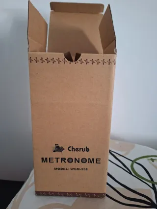 Metronomo Meccanico Rosso