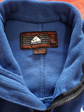 CHAQUETA POLAR AÑOS 90 NIKE ACG TALLA XL COMO NUEV