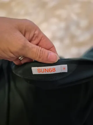 Abito lungo effetto vestaglia verde