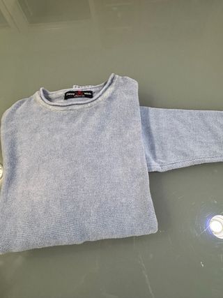 Jersey Danny Wilde azul celeste algodón