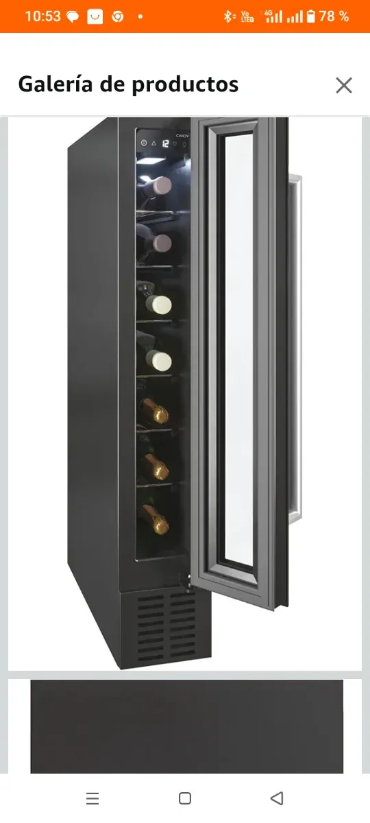 Vinoteca Candy DiVino CCVB 15/1 Negra