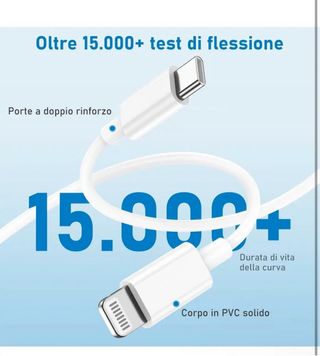 Cavo Caricatore iPhone USB C 2M