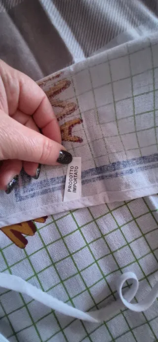 Grembiule cucina melagrana cotone