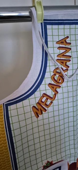 Grembiule cucina melagrana cotone